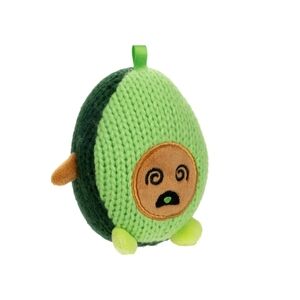 NWT Jakks Ami Amis Crochet Knit Collectible Toy - Ava The Avocado